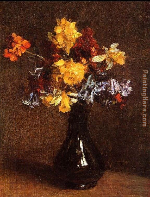 Henri Fantin-Latour Vase of Flowers